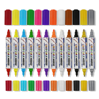 Dual-Tip Liquid Chalk Marker(0.7/3MM+6MM)